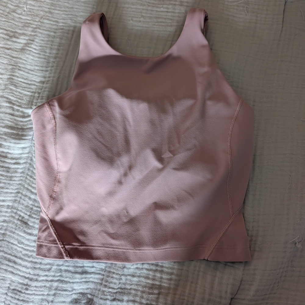 lululemon athletica Pink Crop Top